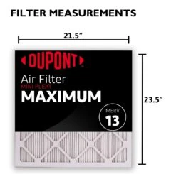 22x24x1 (21.5 X 23.5) DuPont™ Maximum Air Filter (MERV 13) -Filter Pro Shop dm22x24