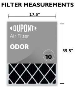 18x36x1 (17.5 X 35.5) DuPont™ Odor Air Filter (MERV 10) 5 18x36x1 (17.5 X 35.5) DuPont™ Odor Air Filter (MERV 10) -Filter Pro Shop do18x36x1