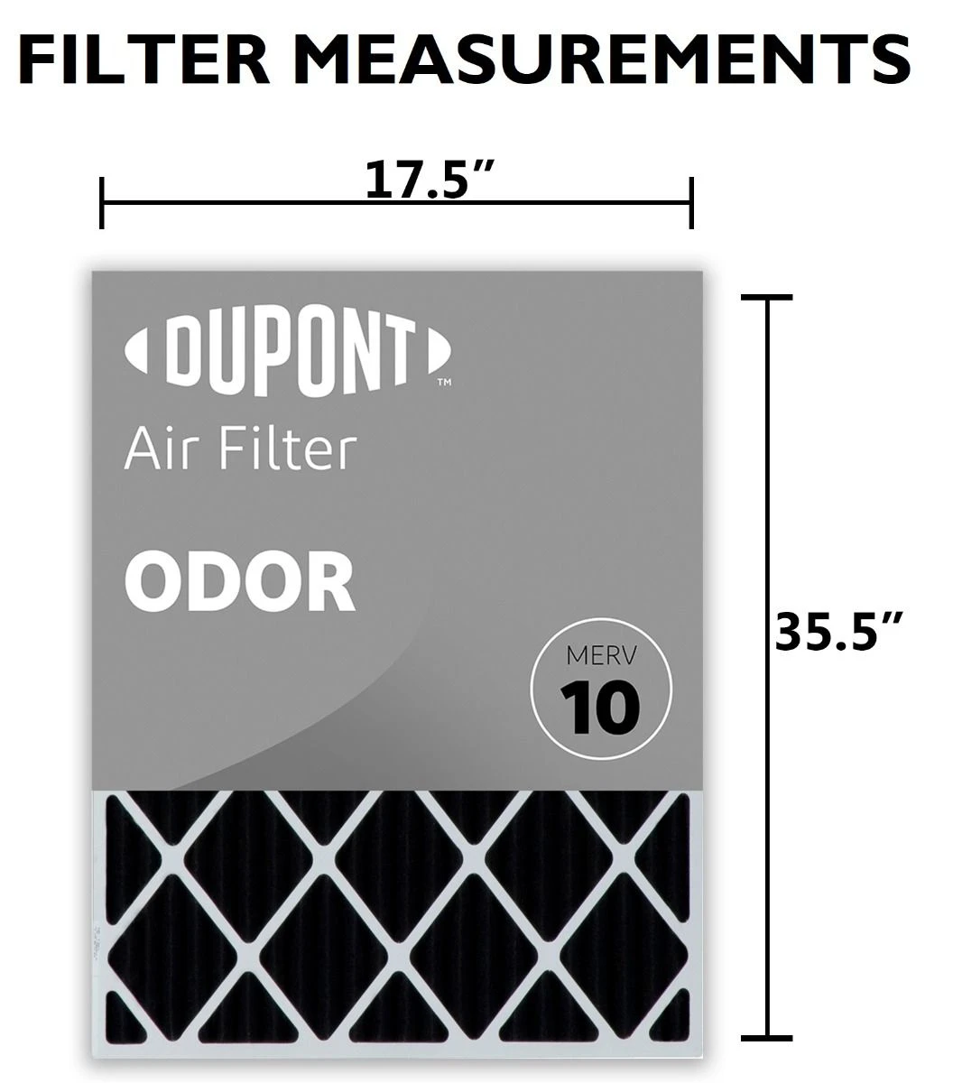 18x36x1 (17.5 X 35.5) DuPont™ Odor Air Filter (MERV 10) 3 18x36x1 (17.5 X 35.5) DuPont™ Odor Air Filter (MERV 10) - Image 3