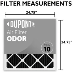 25x25x1 (24.75 X 24.75) DuPont™ Odor Air Filter (MERV 10) 5 25x25x1 (24.75 X 24.75) DuPont™ Odor Air Filter (MERV 10) -Filter Pro Shop do25x25x1n