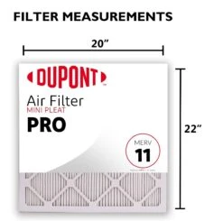 20x22x1 (Actual Size) DuPont™ Pro Air Filter (MERV 11) -Filter Pro Shop dp20x22a