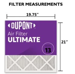 19.75x21x1 (Actual Size) DuPont™ Ultimate Air Filter (MERV 13) -Filter Pro Shop du19.75x21a