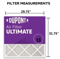 29.75x31.75x1 (Actual Size) DuPont™ Ultimate Air Filter (MERV 13) -Filter Pro Shop du29.75x31.75a