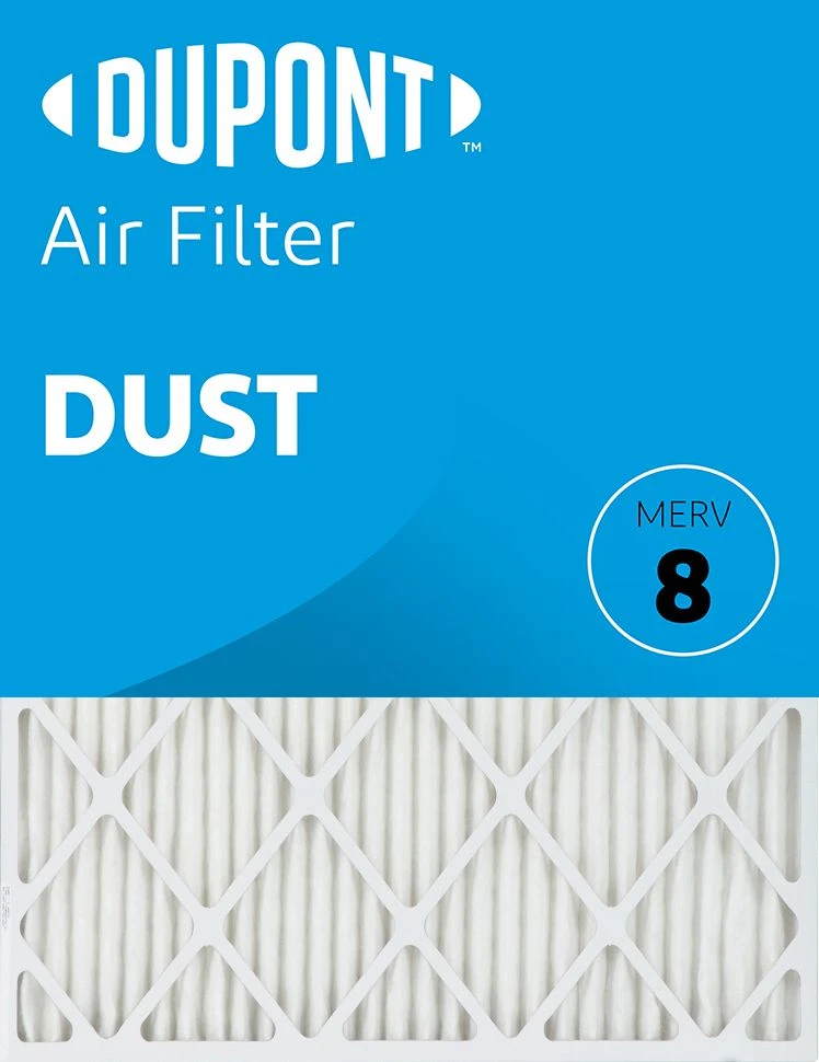 8x24x1 (Actual Size) DuPont™ Dust Air Filter (MERV 8) 1 8x24x1 (Actual Size) DuPont™ Dust Air Filter (MERV 8)