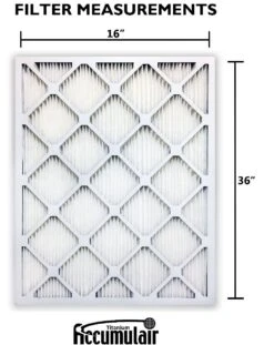 16x36x1 (Actual Size) Accumulair Titanium High Efficiency Allergen Reduction Filter 5 16x36x1 (Actual Size) Accumulair Titanium High Efficiency Allergen Reduction Filter -Filter Pro Shop fi 16x36a