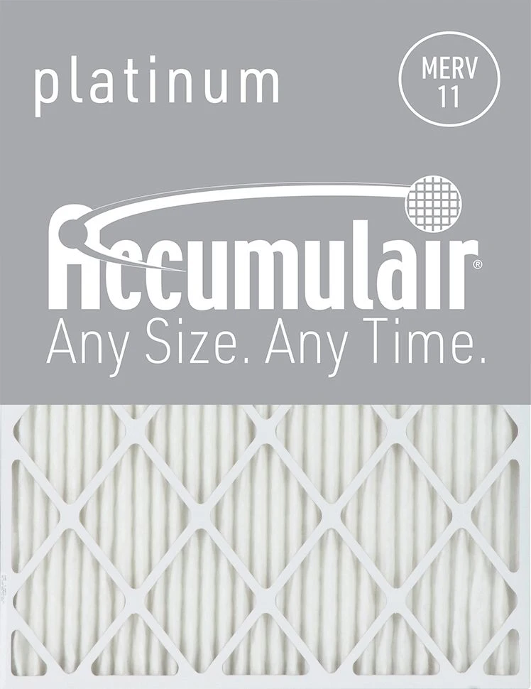 14.5x19x4 (Actual Size) Accumulair Platinum Filter MERV 11 1 14.5x19x4 (Actual Size) Accumulair Platinum Filter MERV 11