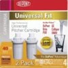 PTC102X DUPONT® High Protection Universal Water Pitcher Cartridge (2 Pack)