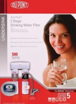 QT273005 DuPont® Quick Twist 2-Stage Drinking Water Filtration System