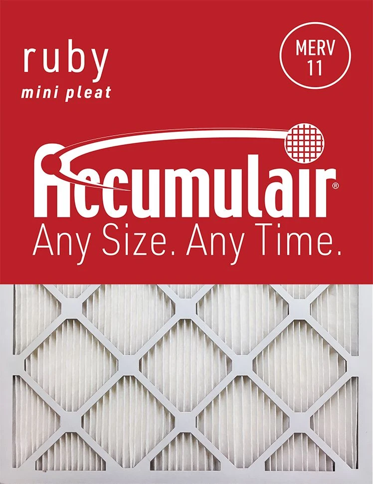 24x36x1 (23.5 X 35.5) Accumulair® Ruby 1-Inch Filter (MERV 11) 1 24x36x1 (23.5 X 35.5) Accumulair® Ruby 1-Inch Filter (MERV 11)